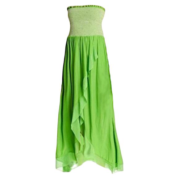 RAMY BROOK Demetra Green Dress | Size XS - Picture 1 of 5